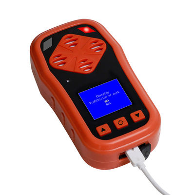 เครื่องตรวจจับก๊าซหลายตัวพกพา 1 กิโลกรัม CO H2S CH4 O2 สําหรับพื้นที่ปิด ATEX รับรอง