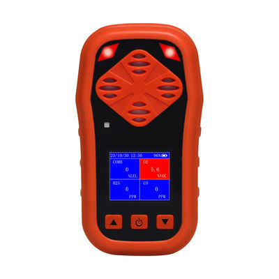 YAOAN เครื่องตรวจจับก๊าซหลายตัวพกพา H2S NH3 CO H2S EX เครื่องตรวจจับก๊าซ