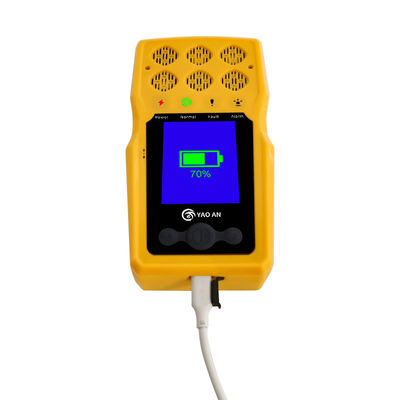 LEL H2S CO O2 Multi Gas Analyzer 6 ใน 1 เครื่องตรวจจับการรั่วของก๊าซแบบพกพาที่มีปั๊มภายใน