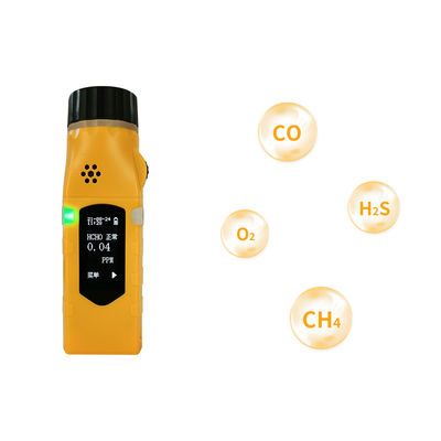 ROHS คาร์บอนโมโนออกไซด์ CO Meter เครื่องระวังการตรวจจับก๊าซตัวเดียวที่พกพาสําหรับพื้นที่ทํางานที่จํากัด