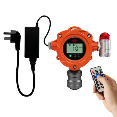 เครื่องตรวจจับแก๊ส Lpg ที่ติดตั้งติดผนัง เครื่องตรวจจับ H2s ที่ติดตั้ง YA-D400 เครื่องตรวจจับแก๊สเอธีเลน