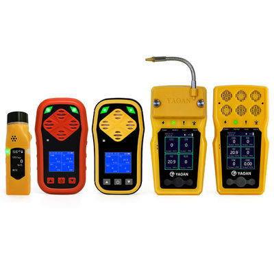 เครื่องตรวจจับสัญญาณระวังก๊าซหลายชนิดที่ได้รับการรับรองจาก ROHS ATEX พร้อมเซ็นเซอร์ PID สําหรับตรวจจับการรั่ว