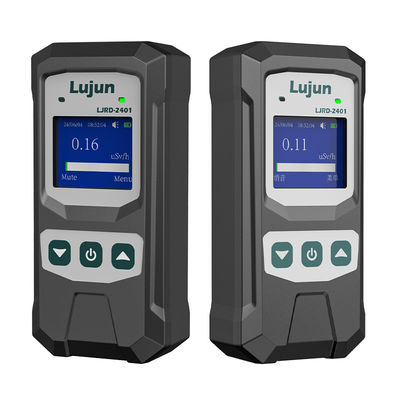 มอนิเตอร์รังสีนิวเคลียร์ความแม่นยําสูง มือถือ Geiger Counter Gamma Ray Dosimeter